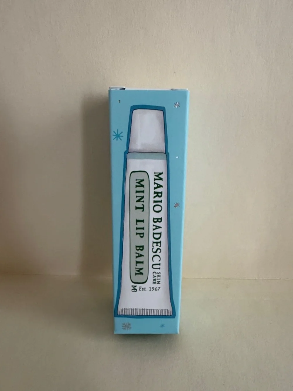 MARIO BADESCU Mint Lip Balm NIB 0.35oz New in box